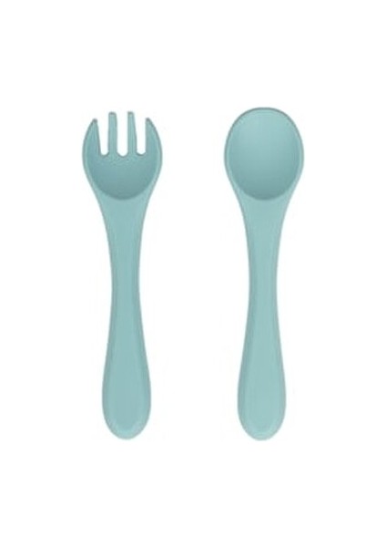 Mint Silikon Beslenme Seti 4lü BPA İçermez, Kırılmaz ve Ergonomik Tasarımlı indirimleri