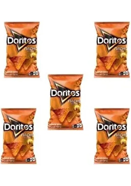 Nacho Peynirli Patates Cips Süper Boy 103 gr x 5 Ad