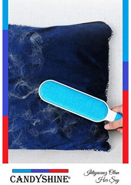 Kendini Temizleyen Kedi Köpek Tüy Kıl Toz Toplayıcı Temizleyici Kendinden Temizlemeli Fırça Seti