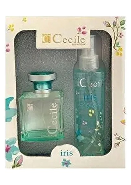 Iris EDT Kadın Parfüm ve Body Mist Seti 100 ml ve 150 ml Ferahlatıcı Koku