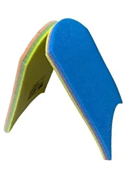 2 Küçük Boy Renkli Yüzme Tahtası 45x32 cm Havuz ve Deniz İçin Eğlenceli Kullanım