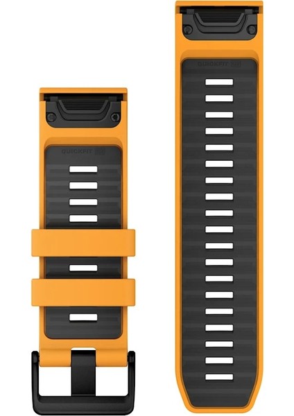 Quickfit 26 mm Yedek Kayış - Kıvılcım Turuncusu/graphite fiyatları