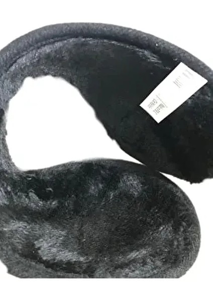Ense Tipi Kışlık Siyah Polar Kulaklık 145361 fiyatları