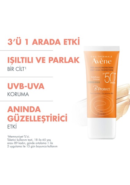 Avène Güneş Kremi SPF 50+ 30 ml Hassas Cilt Tonuna Uyumlu Eşitleyici Geniş Spektrumlu Koruma modelleri