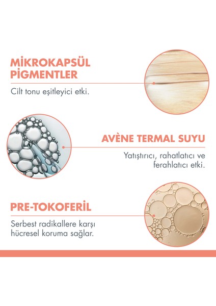 Avène Güneş Kremi SPF 50+ 30 ml Hassas Cilt Tonuna Uyumlu Eşitleyici Geniş Spektrumlu Koruma fırsatları