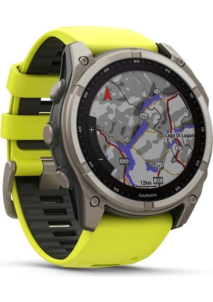 Fenix 8 - 51 Mm, Solar, Sapphire - Titanyum, Amp Sarı/grafit Silikon Kayışlı fırsatları