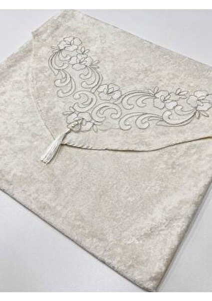 Püsküllü Güpürlü Işlemeli Lüks Kadife Zarf Bohça 1 Parça Çeyizlik Model fiyatları