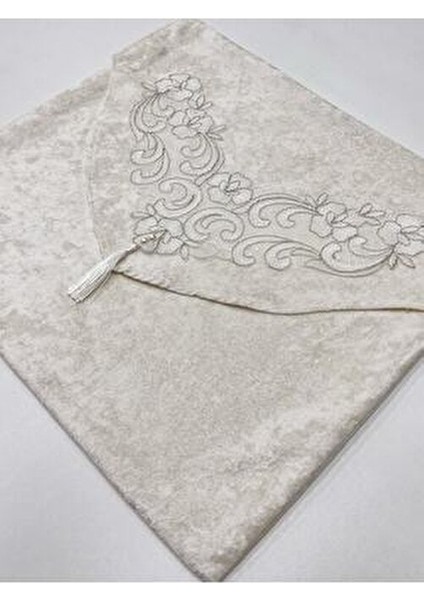 Püsküllü Güpürlü Işlemeli Lüks Kadife Zarf Bohça 1 Parça Çeyizlik Model modelleri