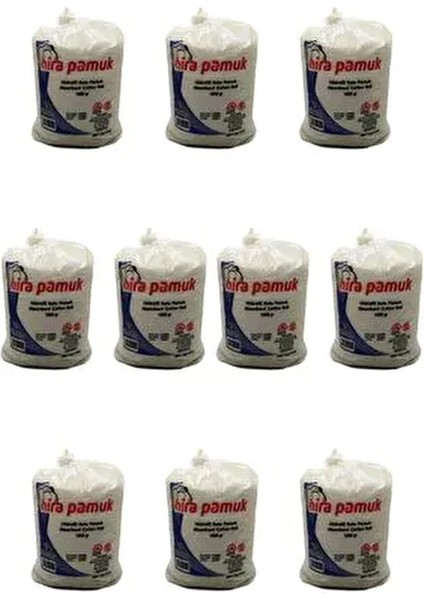Hidrofil Pamuk 1 kg - 10 Adet