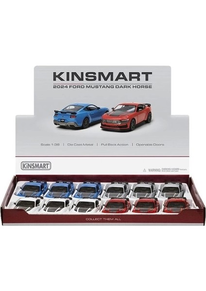 Eğitici Çocuk KT5455 Çekbırak 2024 Ford Mustang Dark modelleri