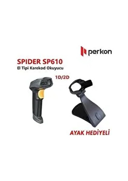 Spider SP610 Kare Barkod Okuyucu Stand
