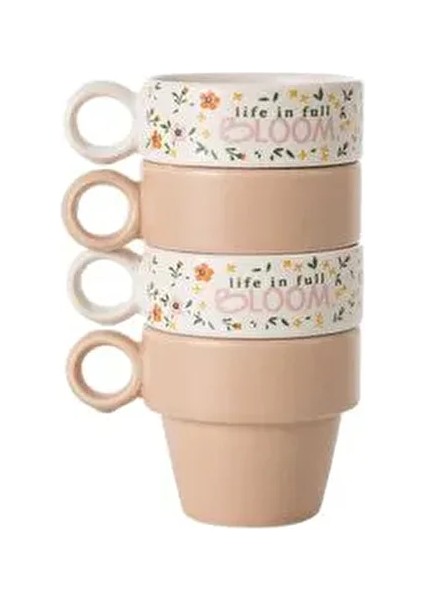 Bloom Espresso Fincan Seti 4'lü