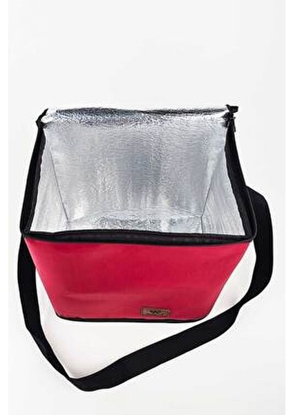 30 Lt Kırmızı Termal Termos Soğutucu Çanta - 1 Buz Aküsü Hediye ile Taşınabilir modelleri