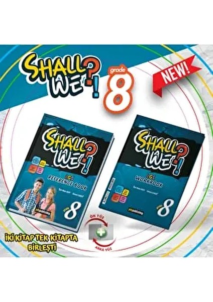 Shall We?! 8 Reference Book + Workbook 2 Ürün Tek Kitap