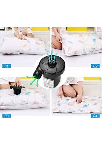 220V Elektrikli Sorelis Hava Pompası Şişme Yatak Bot Simit Şişme Koltuk Deniz Yatağı Pompa Air Pump