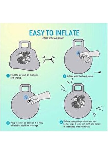 Pompa Turuncu Zıp Zıp Kanguru Top Zıplama Topu Çocuk Pilates 90 kg Taşıma Pompa