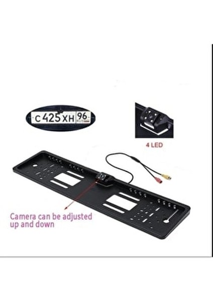Park Kameralı Led'li Universal Plakalık Su Geçirmez Tüm Araçlar ile Uyumlu modelleri