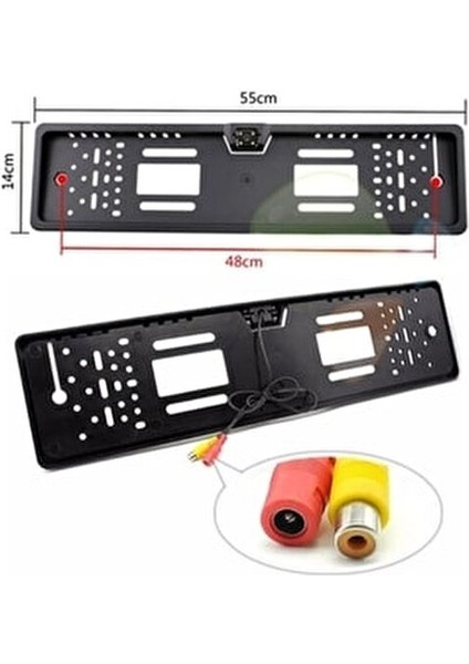 Park Kameralı Led'li Universal Plakalık Su Geçirmez Tüm Araçlar ile Uyumlu indirimleri