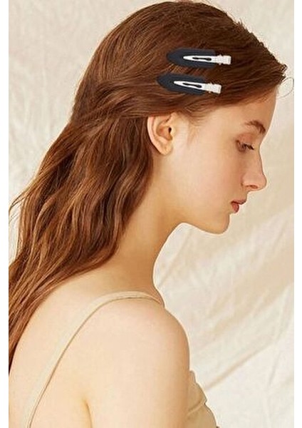 Kadın 3'lü Siyah Iz Yapmayan Saç Makyaj Cilt Bakımı Klips Toka Seti modelleri