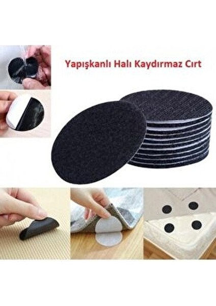 10 Adet Halı Kilim Nevresim Örtü Kaydırmaz Minder Cırt Bant Seti Yapışkanlı Halı Kaydırmaz fiyatları