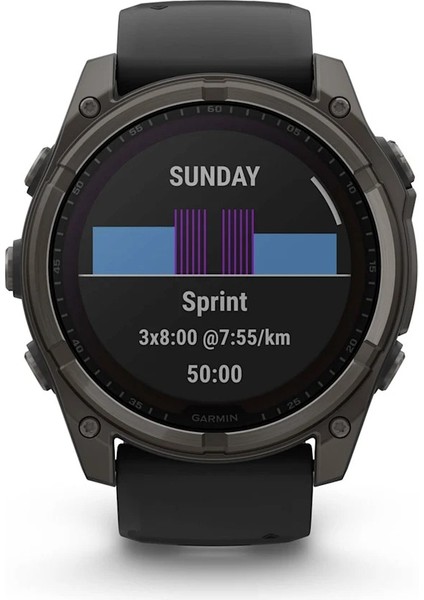 Fenix 8 – 51 mm Solar Sapphire Karbon Gri Dlc Titanyum ve Siyah/çakıl Grisi Silikon Kayış modelleri