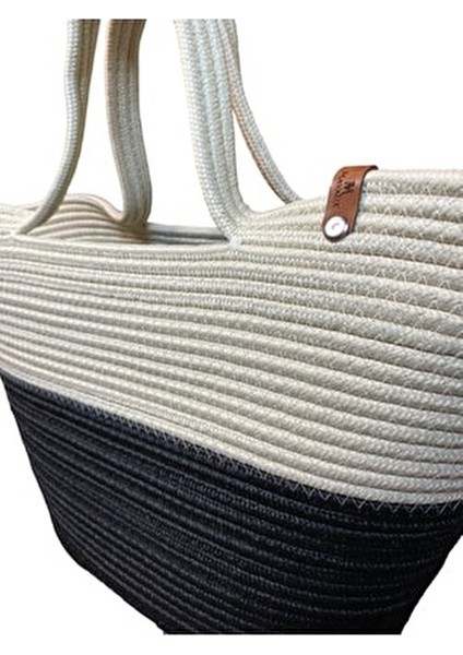 Jüt Hasır Görünümlü Plaj Çantası Polipropilen Materyal Çiçekli Desen Kadınlar İçin fiyatları