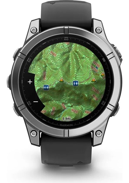 Fenix E – 47 mm Amoled Paslanmaz Çelik Siyah Silikon Kayışlı fırsatları
