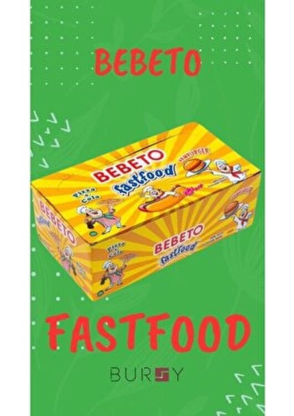 Fast Food Jelibon 36 Adet (Pizza&cola,hamburger,hotdog) fiyatları