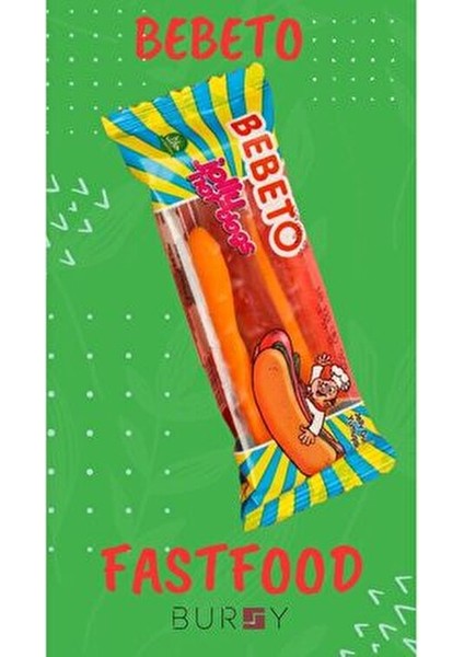 Fast Food Jelibon 36 Adet (Pizza&cola,hamburger,hotdog) indirimleri