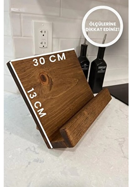 Ahşap Yemek Kitabı Standı, Yemek Kitabı Tutacağı, Kitap Standı indirimleri