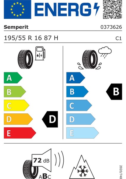 195/55 R16 87H Speedgrip-5 Oto Kış Lastiği (Üretim Yılı: 2025) fiyatları