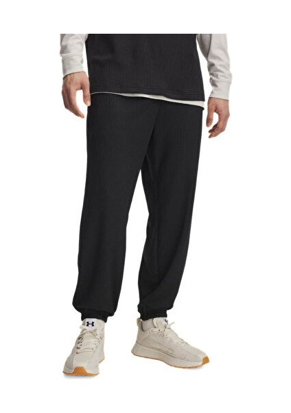 Ua Rival Waffle Jogger Erkek Günlük Eşofman Altı 1385932-001 Siyah