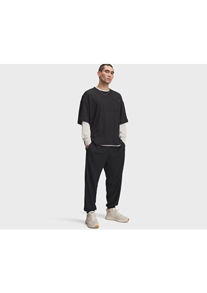 Ua Rival Waffle Jogger Erkek Günlük Eşofman Altı 1385932-001 Siyah modelleri