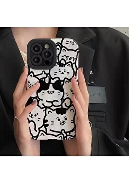 Iphone 14 Promax Kaplama Kediler Tasarımlı Kılıf modelleri