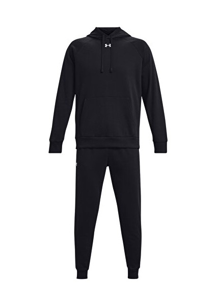 Ua Rival Fleece Suıt Erkek Günlük Eşofman Takımı 1379768-001 Siyah indirimleri