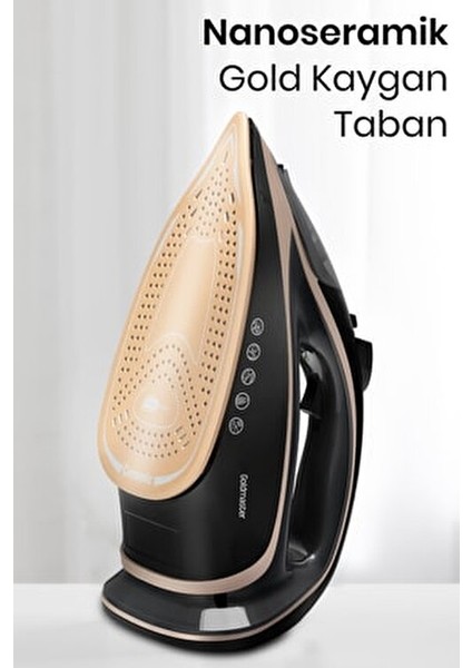 Ultrajett 3200W Seramik Tab. Kireç ve Damlama Önleme Sis. 3m Kablo ve 210 gr Etkili Şok Buharlı Ütü fırsatları