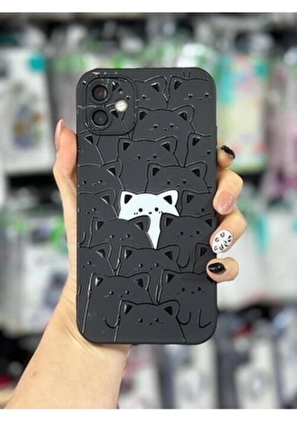 Iphone 11 Uyumlu Baskılı (12 Görünümlü Köşeli) Içi Kadife Lansman Kılıf fiyatları