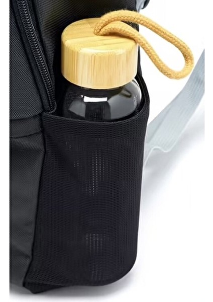 Okul Çantası Sırt Çantası - 17 L - Siyah - Essential indirimleri