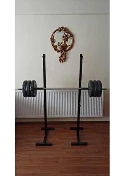 Bench Squat Rack Standı 40X40 Profil 3m Bağlantı Noktalı N-Joy Sport Satıcısında