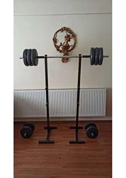 Bench Squat Rack Standı 40X40 Profil 3m Bağlantı Noktalı N-Joy Sport Satıcısında fiyatları