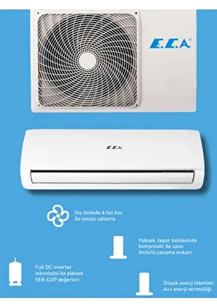 Spylos Pro Inverter Split A++ R32 18.000 Btu Klima ESA1518A100 (Montaj Dahil)
