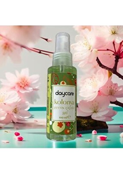 Zeytin Çiçeği Kolonya 80’ 100 ml modelleri