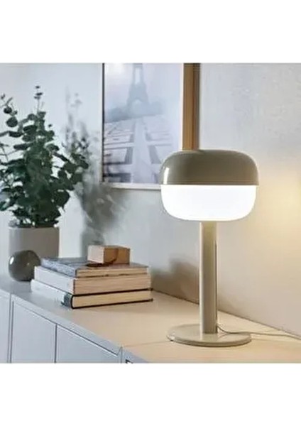 Blasverk 36 cm Bej Masa ve Gece Lambası Abajur fiyatları