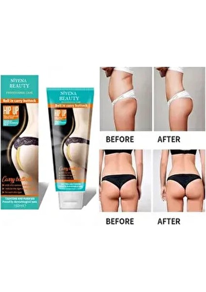 Kalça Büyütme, Sıkılaştırıcı Vücut Kremi 150 ml