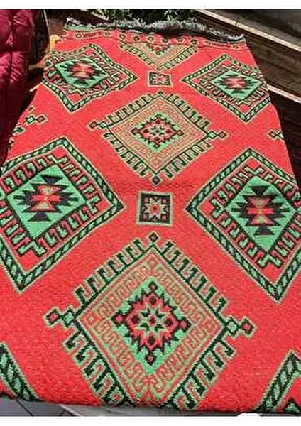 Rustik 7,5 M2 Retro Dokuma Kilim 225X345 cm 8kg Aktarteks
