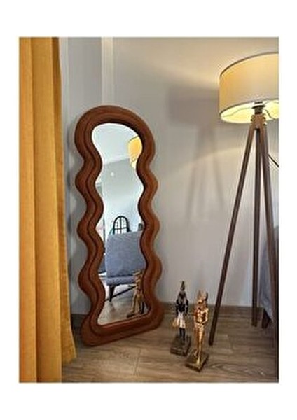 170 cm Dalga Desenli Dekoratif Duvar Boy Aynası modelleri
