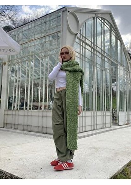 Peluş Örgü Atkı Şal fiyatları