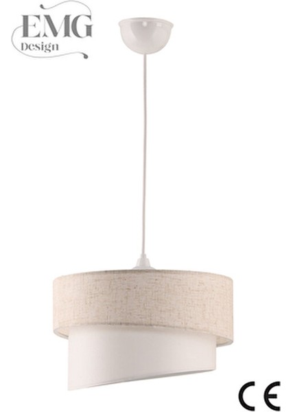 Kumaş Galaksi Modern Pasta Tekli ve 2 Li Gold Abajur Seti Galaxiset modelleri