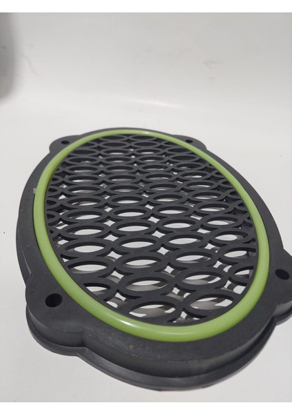 Açıkyeşil-Oval Silikon Şerit Ledli Hoparlör Kapağı modelleri