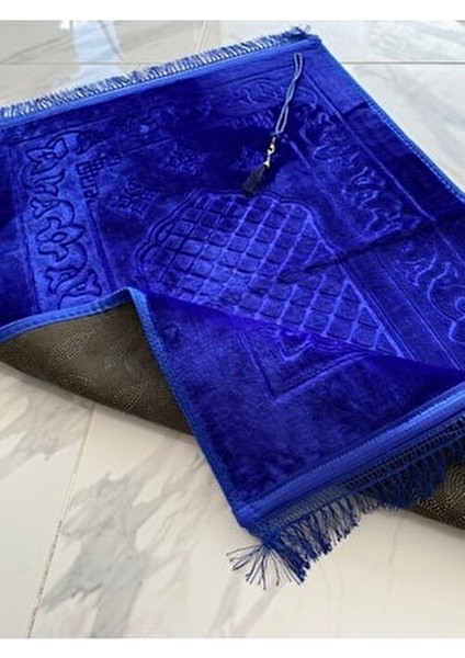 Lüks Kalın Yumuşak Peluş Kaymaz Taban Özellikli Hediyelik Çeyizlik Seccade Tesbih fiyatları